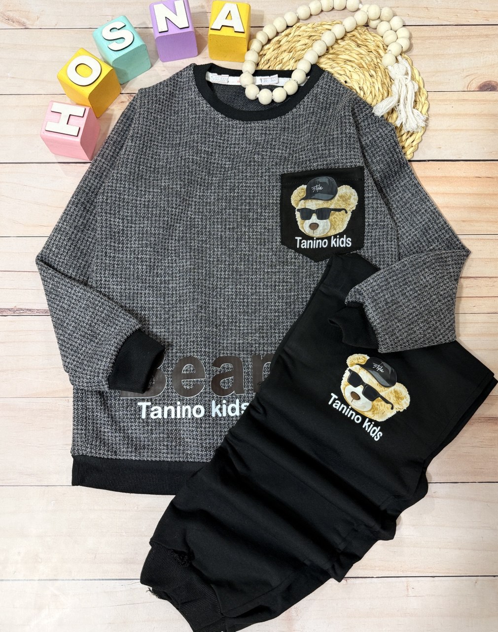 عکس محصول بلوز شلوار تدی بیسکویتی - شماره 4