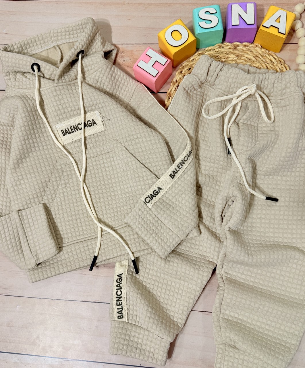 عکس محصول ست هودی شلوار  بیسیک بیسکویتی - شماره 2