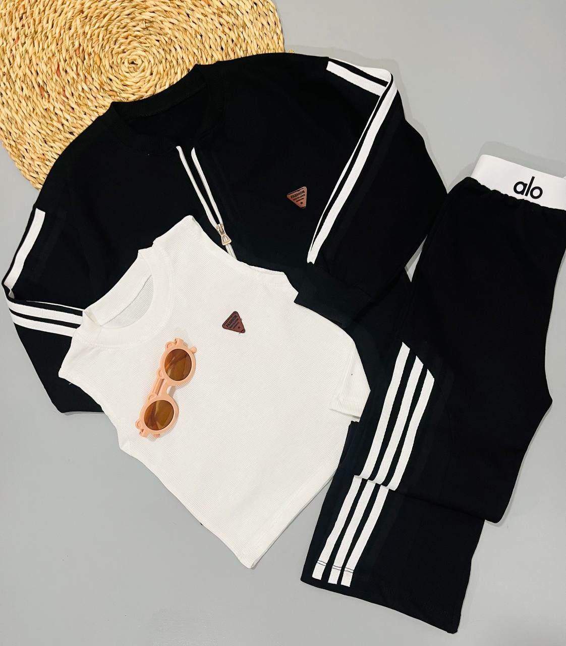 عکس محصول سویشرت شلوار سه تیکه دخترانه - شماره 3