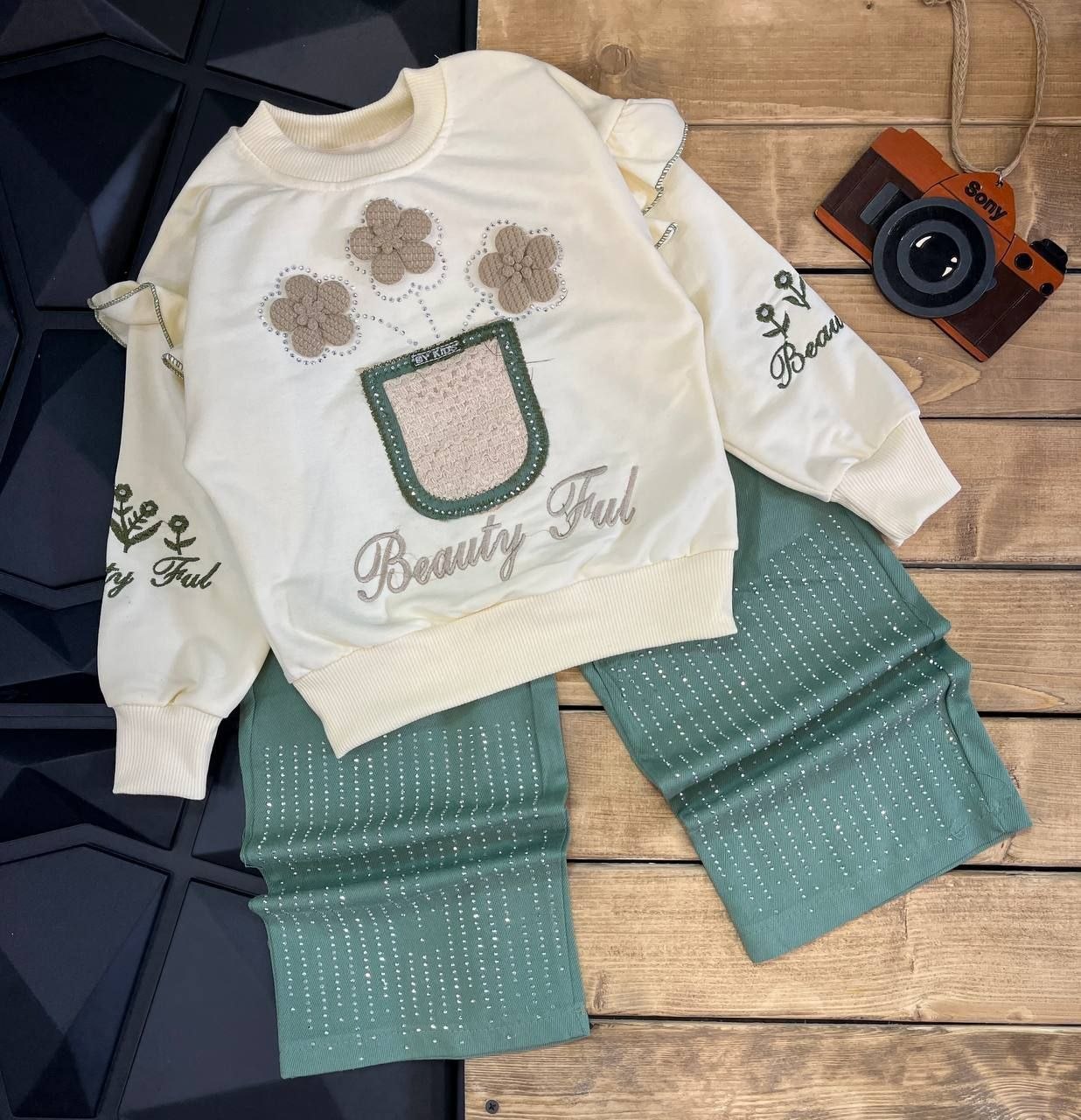 عکس محصول ست گلدان نگین دار - شماره 1