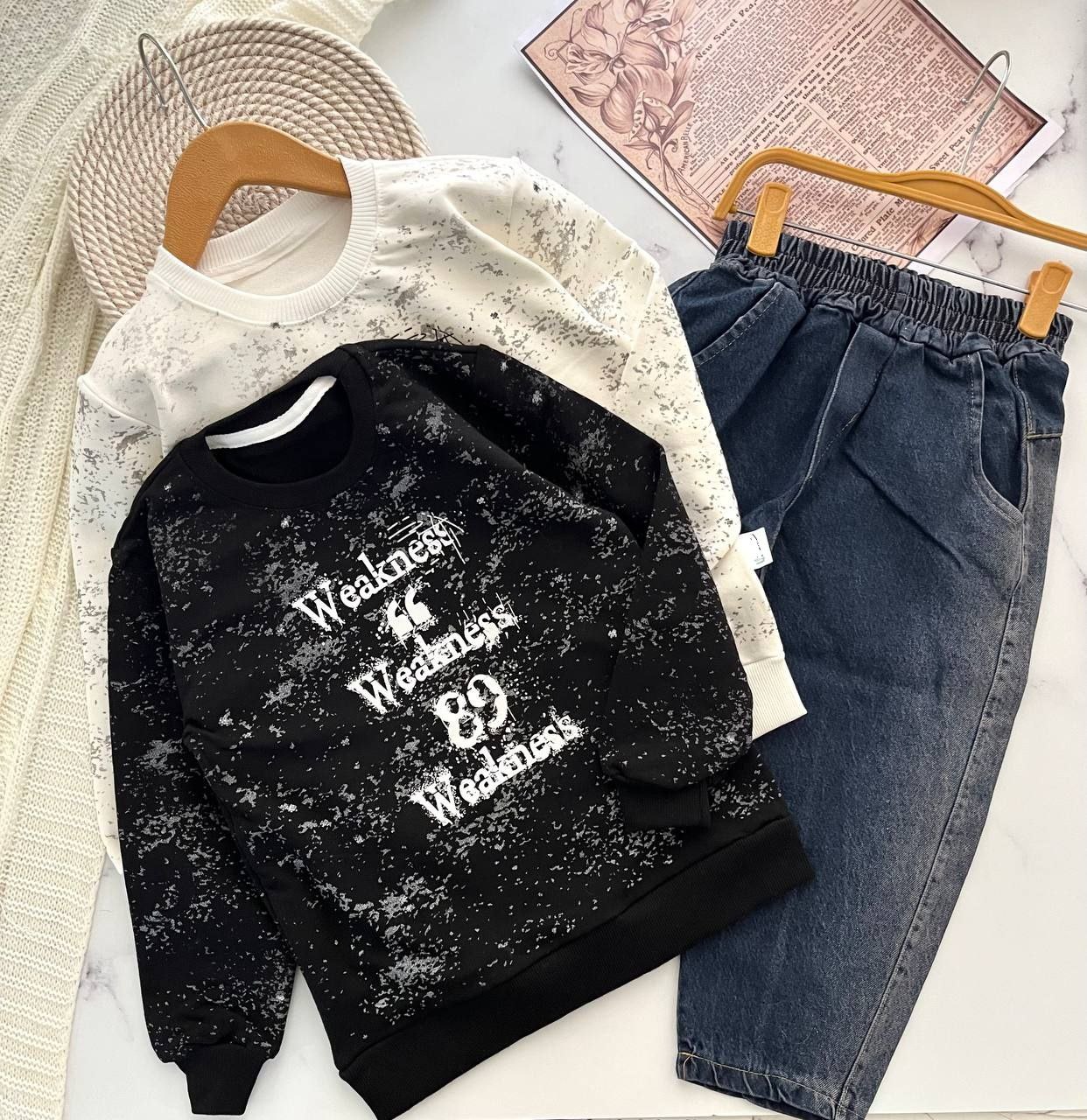 عکس محصول ست بلوز شلوار weaknes - شماره 1