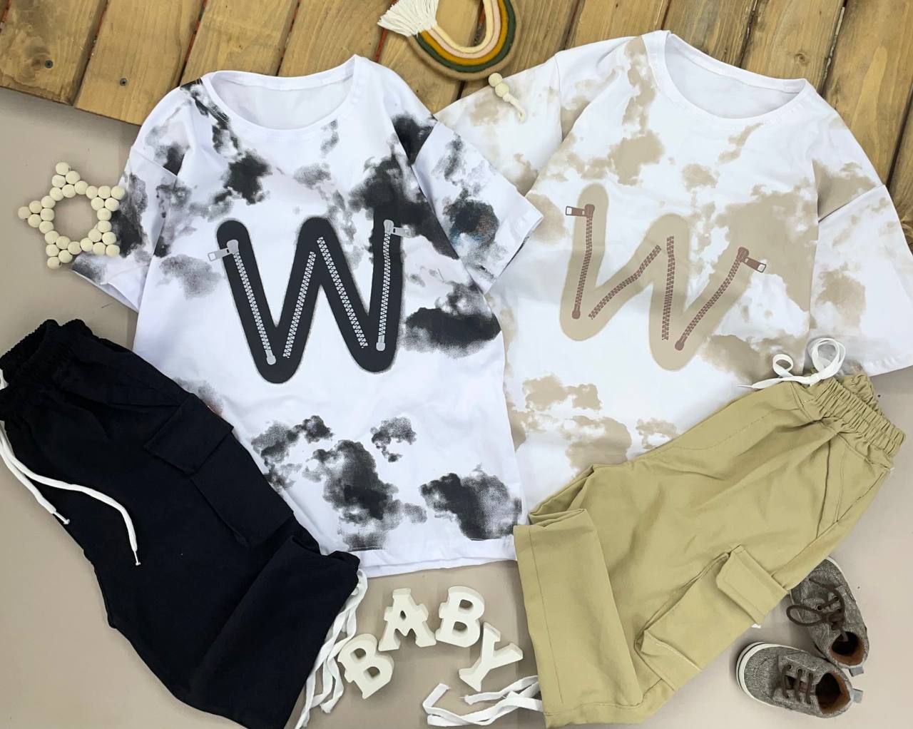 عکس محصول ست تیشرت شلوارک W - شماره 1