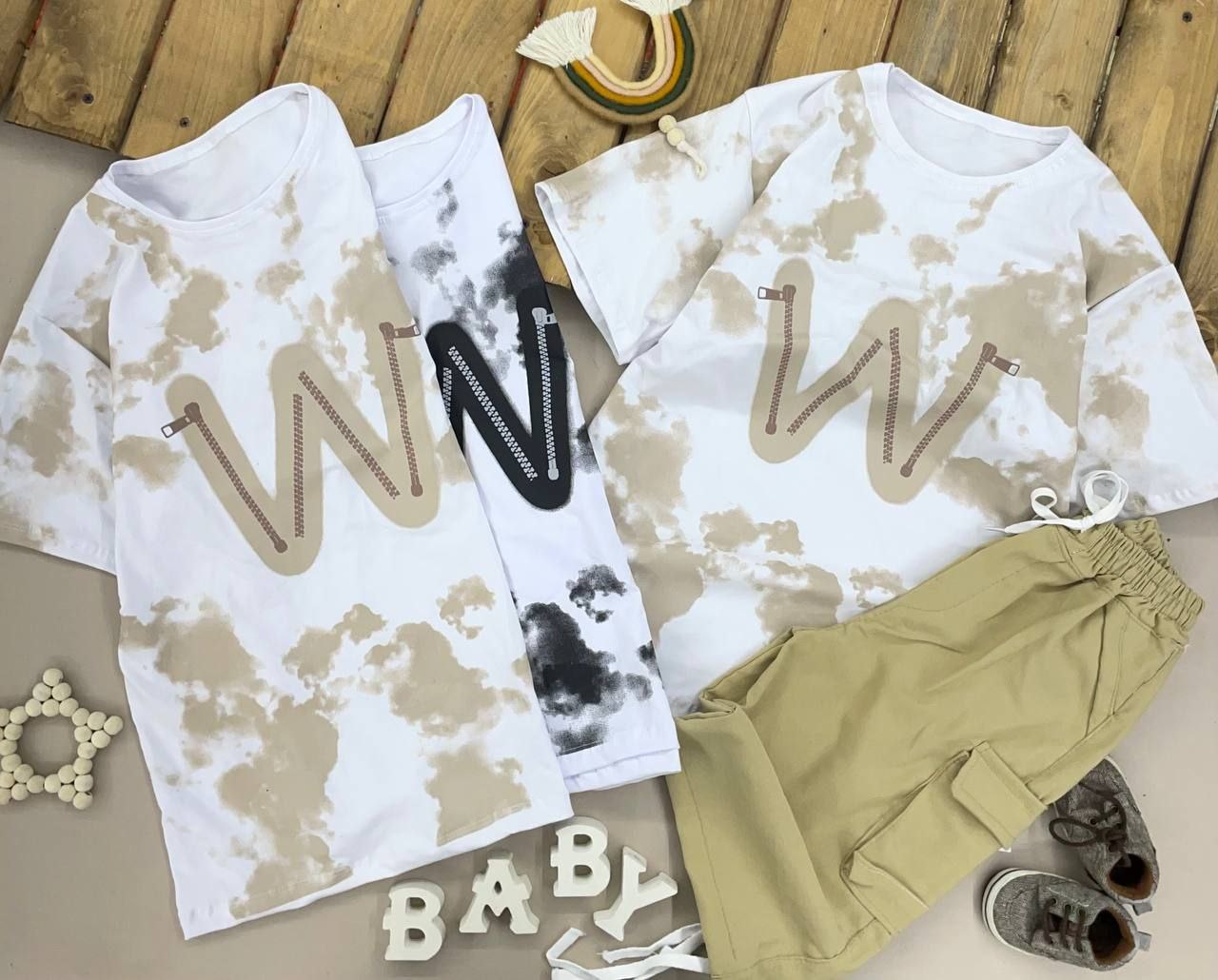 عکس محصول ست تیشرت شلوارک W - شماره 3