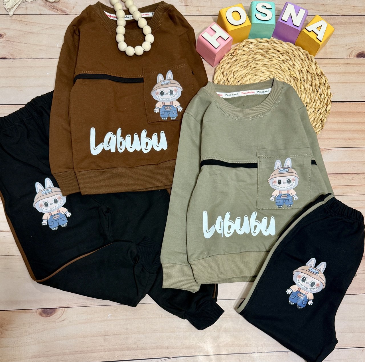 عکس محصول ست بلوز شلوار لبوبوی تک جیب - شماره 6