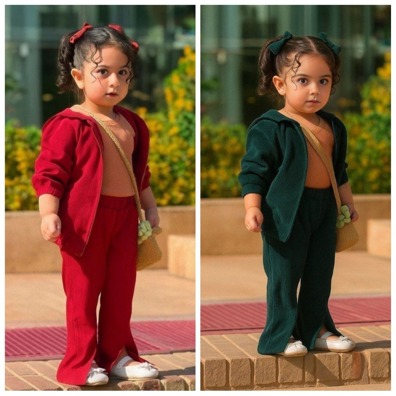 عکس محصول سویشرت و شلوار توت فرنگی - شماره 2