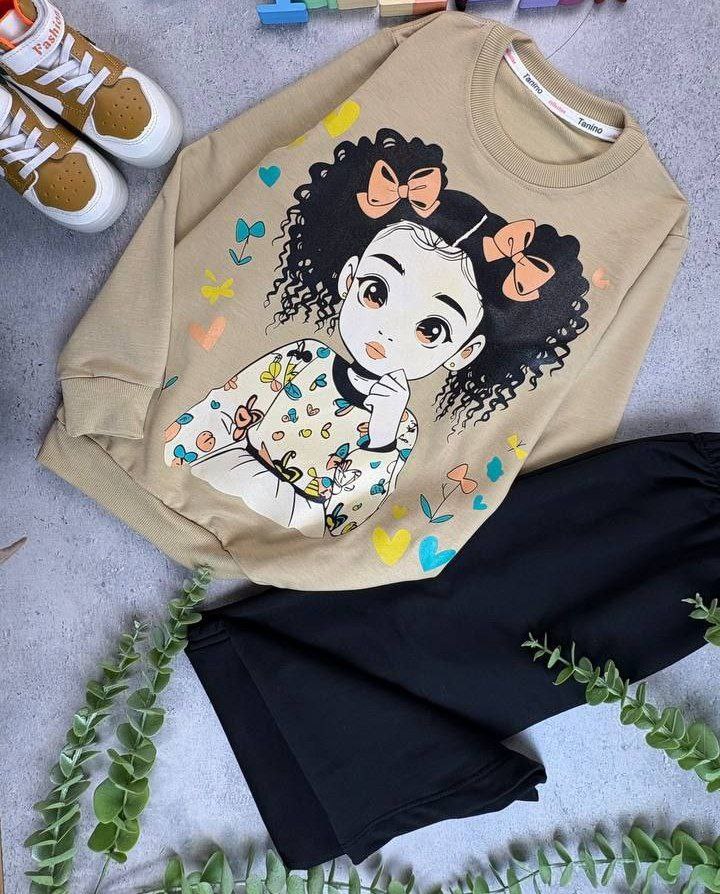 عکس محصول ست دختر مو فرفری - شماره 2