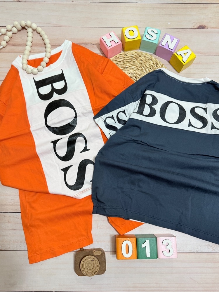 عکس محصول ست تیشرت + شلوارک boss - شماره 3
