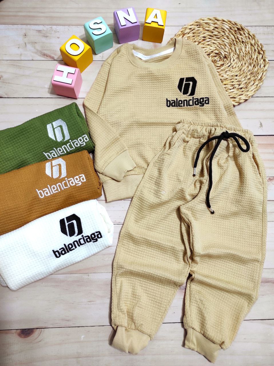 عکس محصول ست بلوز شلوار بالنسیاگا بیسکویتی - شماره 1