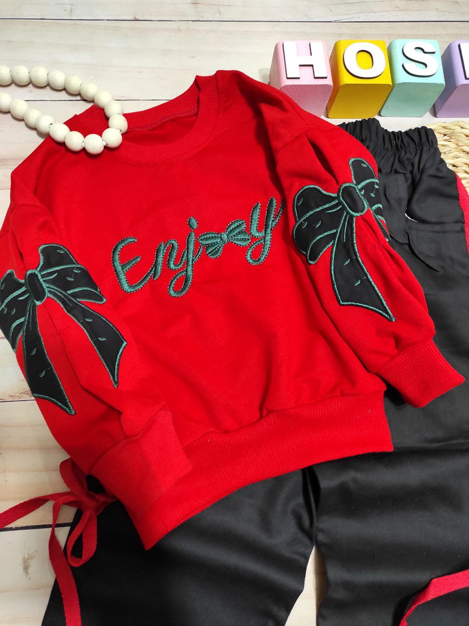 عکس محصول ست enjoy یلدایی قرمز - شماره 4