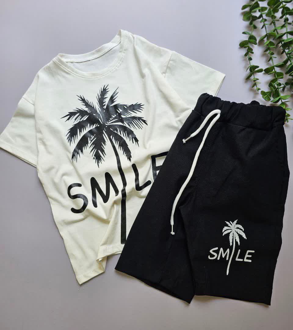 عکس محصول تیشرت و شلوارک Smil - شماره 1