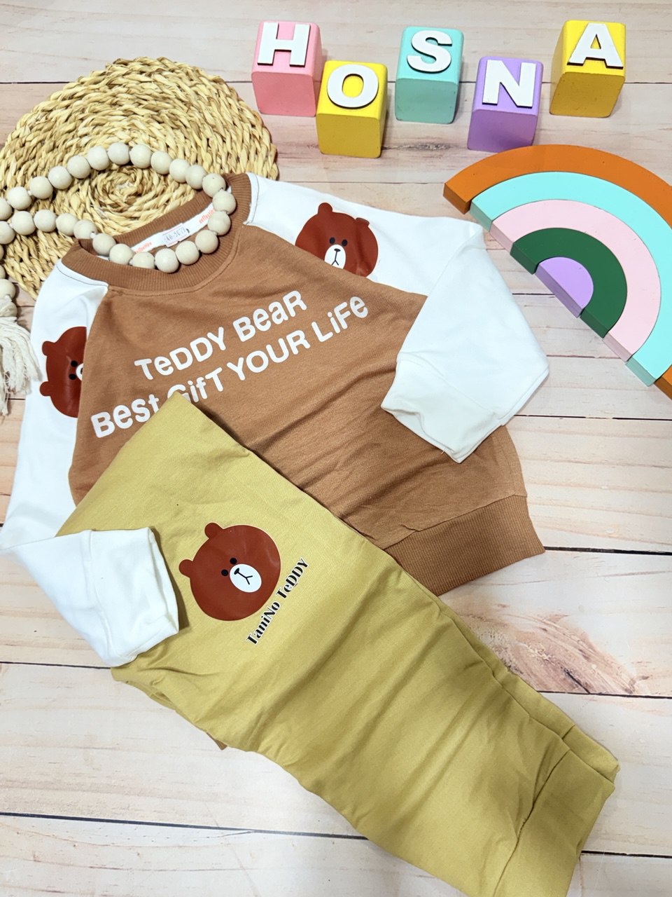 عکس محصول ست بلوز شلوار تدی {teddy bear} - شماره 1