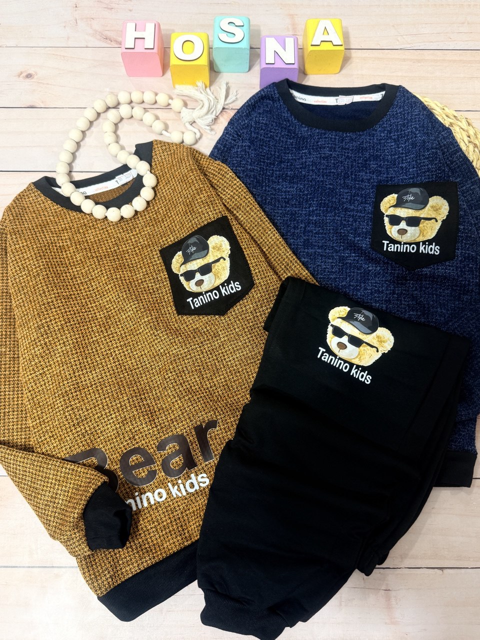 عکس محصول بلوز شلوار تدی بیسکویتی - شماره 3