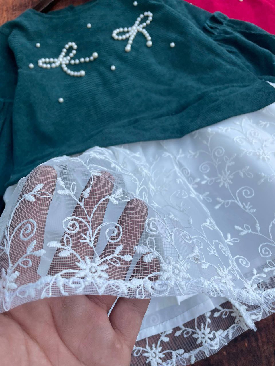 عکس محصول سارافون مروارید و دانتل مجلسی - شماره 2