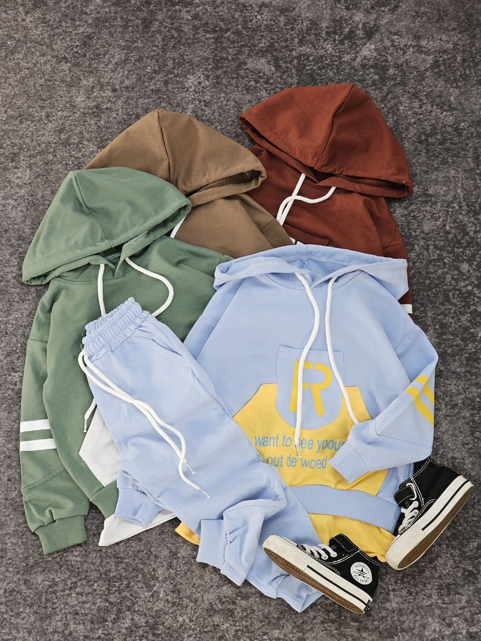 عکس محصول ست هودی شلوار R - شماره 2