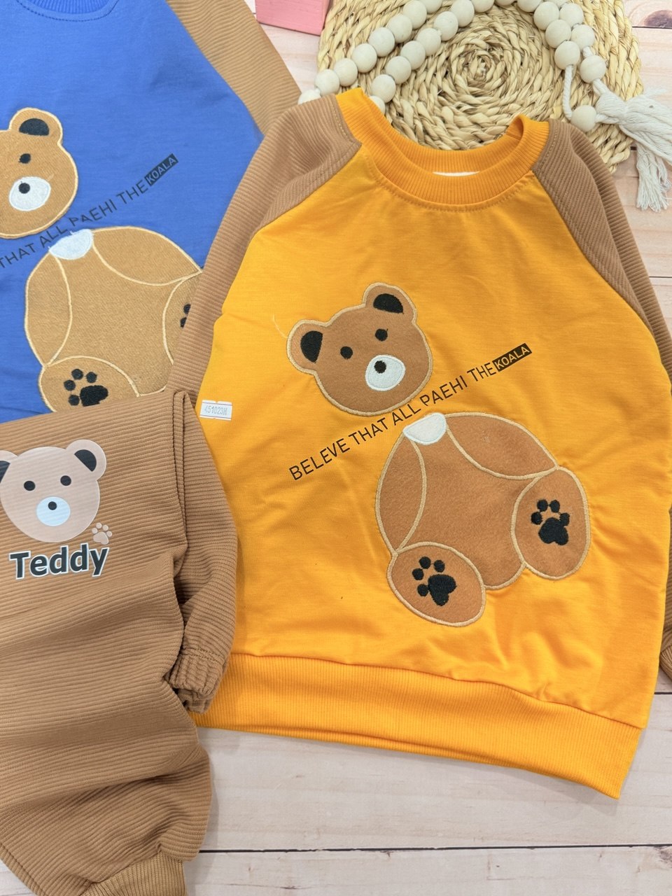 عکس محصول ست خرس آستین ریلی - شماره 1