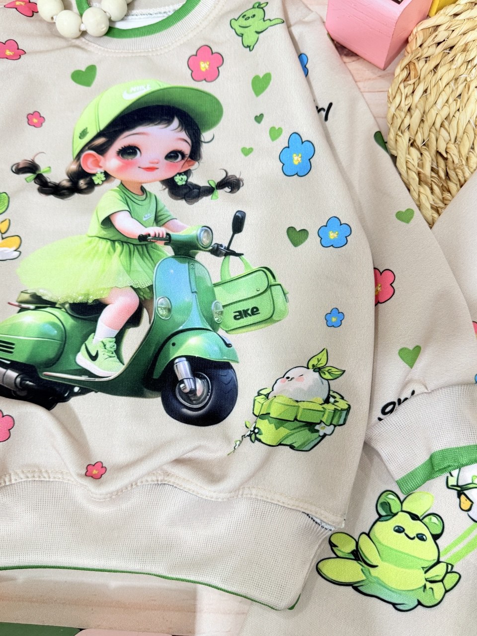 عکس محصول ست دختر و دوچرخه سبز - شماره 2