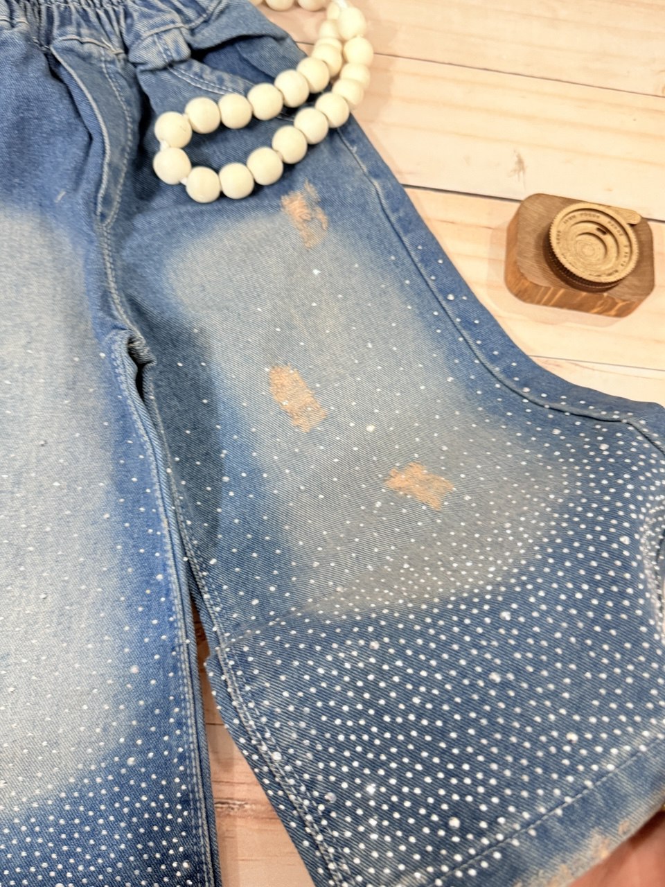 عکس محصول شلوار شافل نگین دار جدید - شماره 4