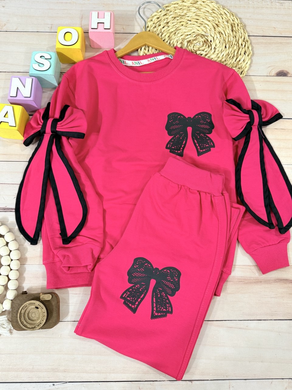 عکس محصول ست بلوز شلوار مینیمال گره - شماره 1