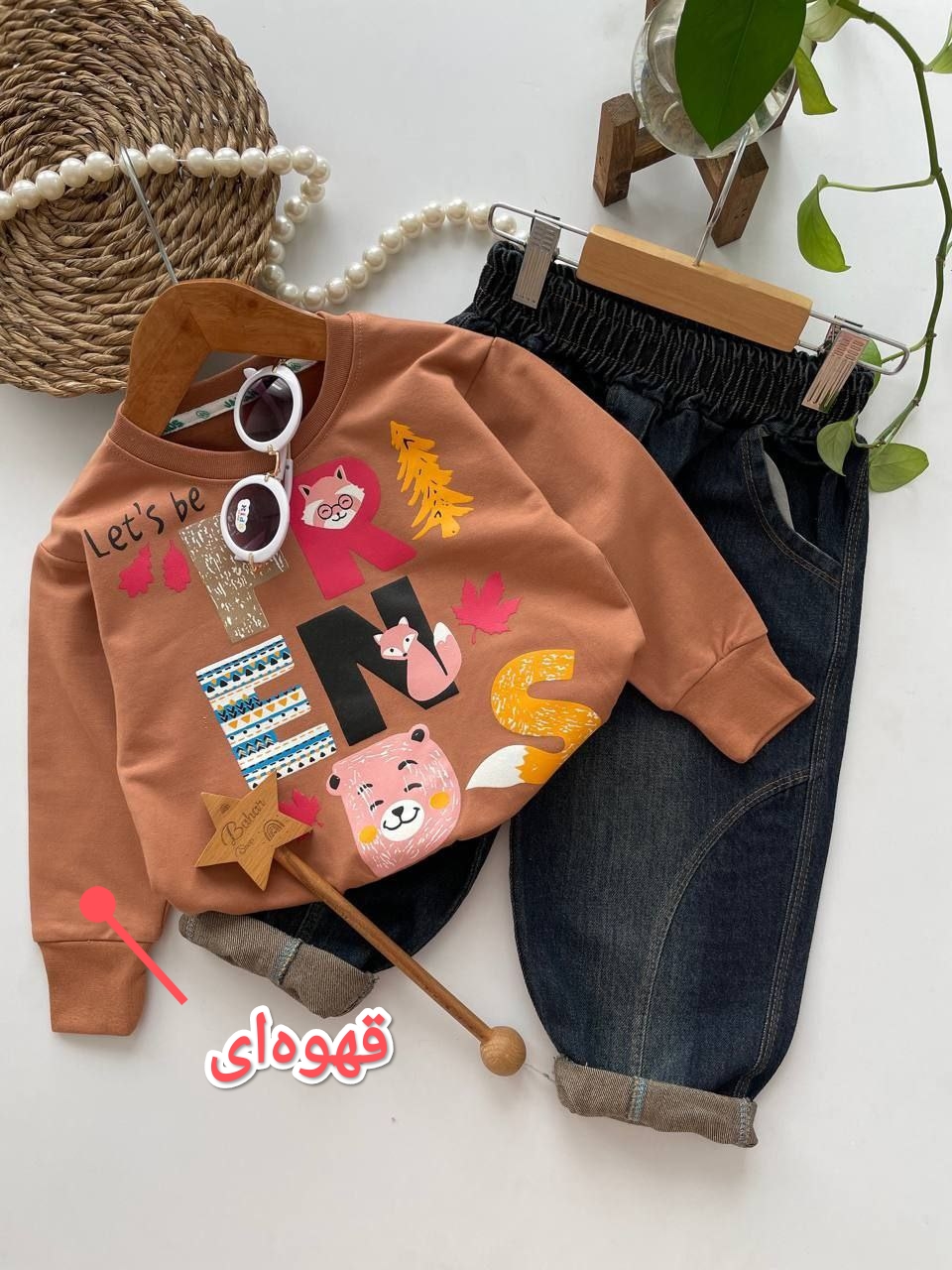 عکس محصول ست روباه با شلوار لی - شماره 4