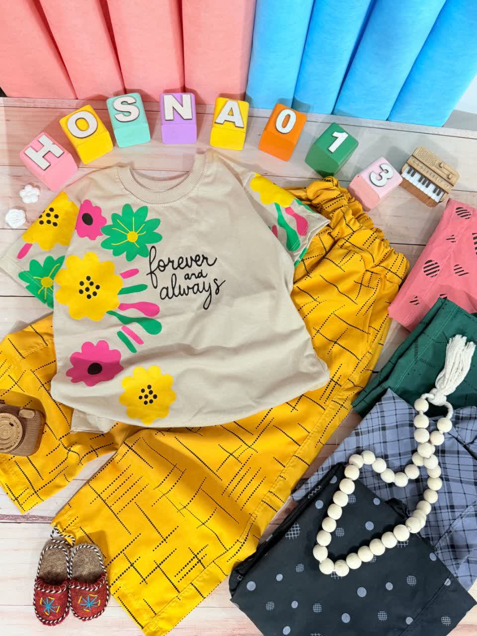 عکس محصول تیشرت با شلوار گل always - شماره 3
