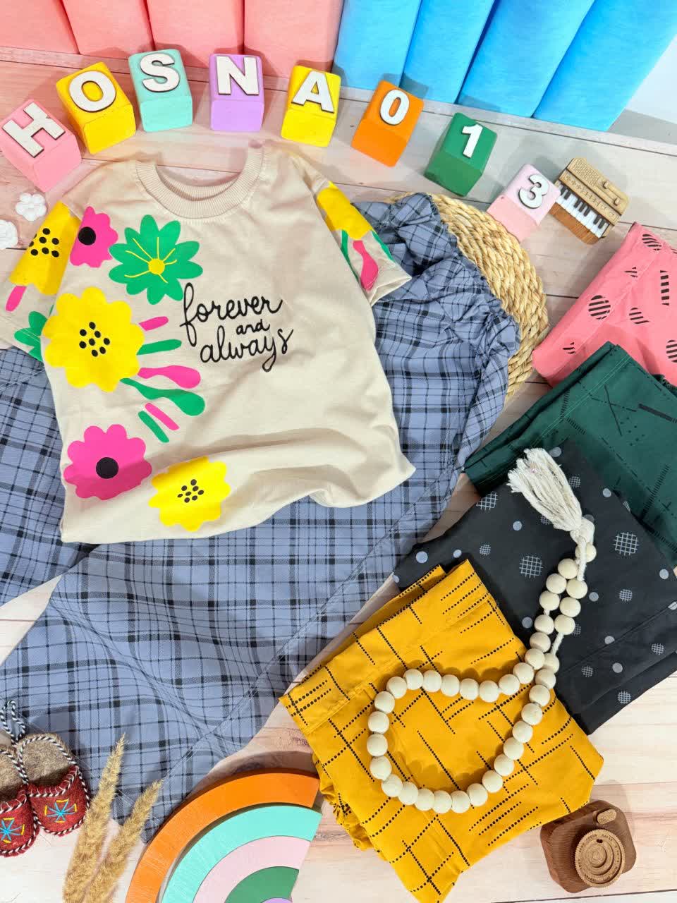 عکس محصول تیشرت با شلوار گل always - شماره 2