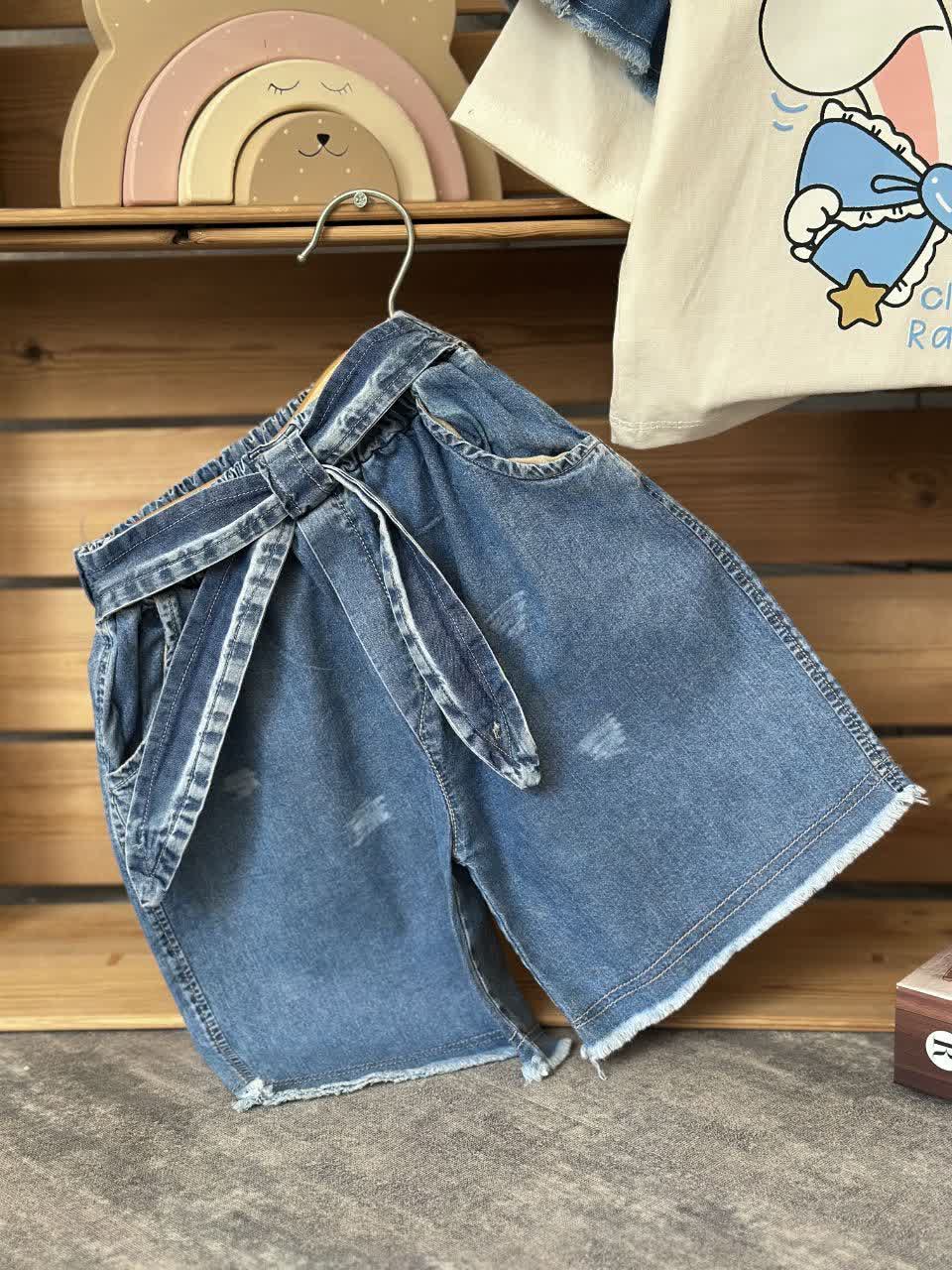 عکس محصول کراپ شلوارک لی خرگوش - شماره 5