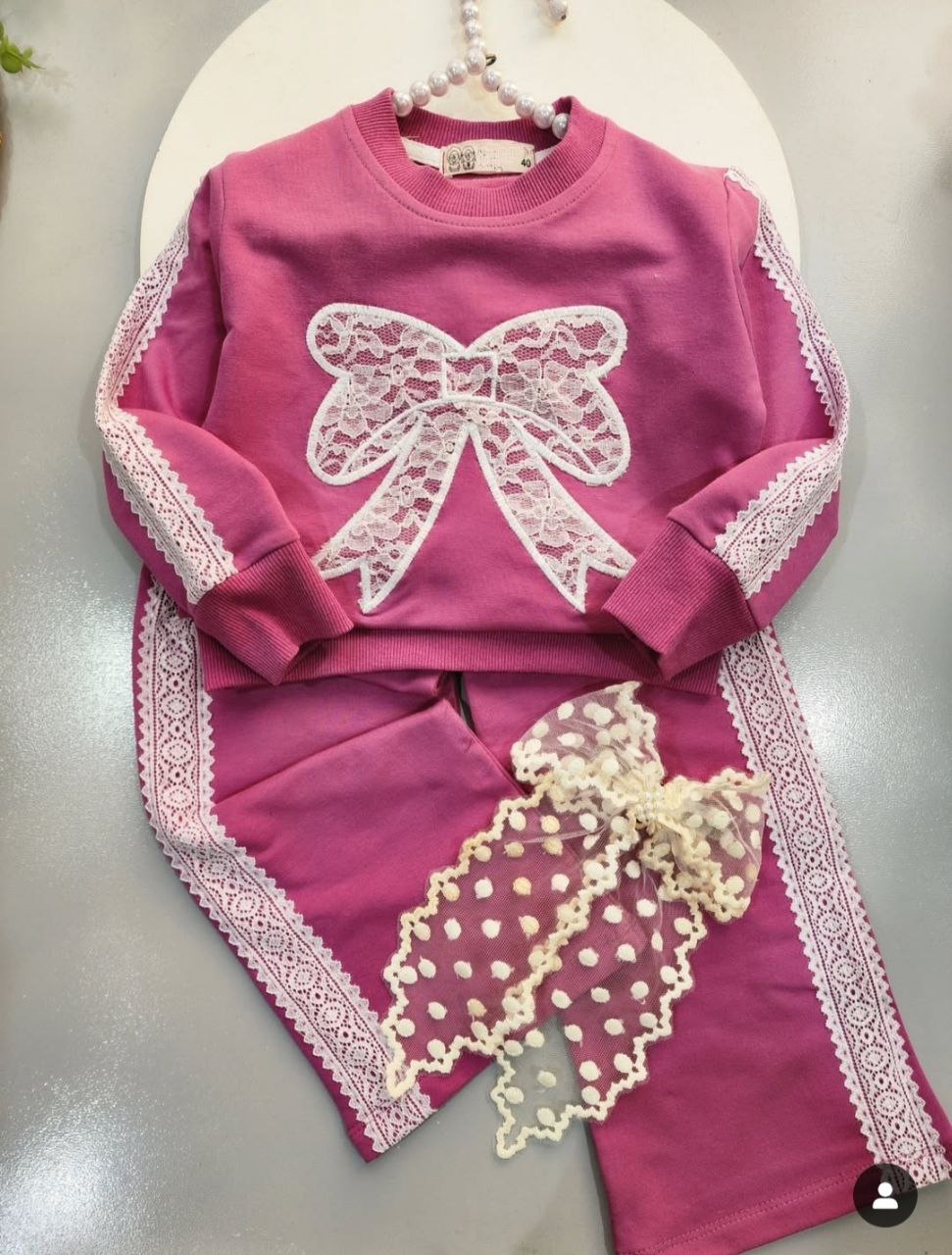 عکس محصول ست پاپیون گیپور آوینا - شماره 3